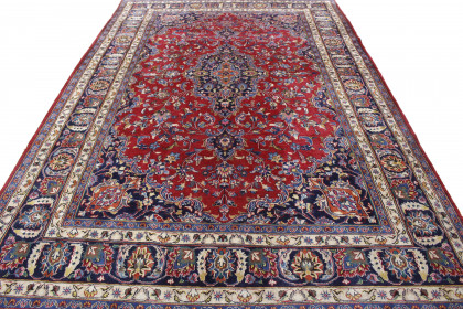 Klassischer Vintage-Teppich Mashad in 300x200 (4 / 7)
