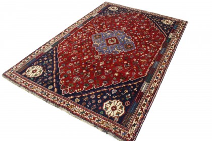 Traditional Vintage Rug Shiraz in 270x180 (2 / 8)