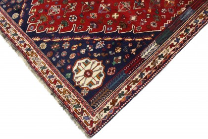 Traditional Vintage Rug Shiraz in 270x180 (7 / 8)