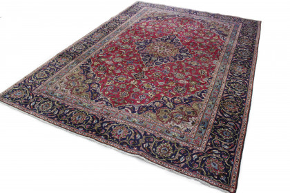 Klassischer Vintage-Teppich Mashad in 360x260 (3 / 6)