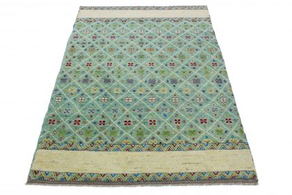 Nomadic Design Teppich Türkis Beige in 240x170 (1 / 10)