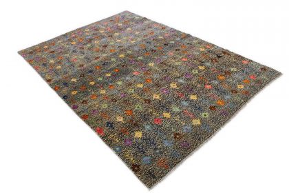 Nomadic Design Teppich Schwarz Weiß in 240x180 (2 / 8)