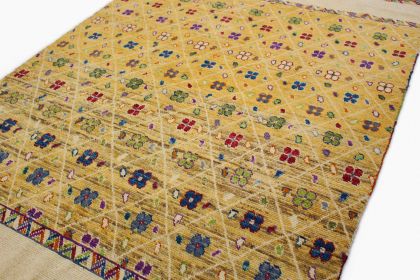 Nomadic Design Teppich Gelb Gold in 250x180 (9 / 10)