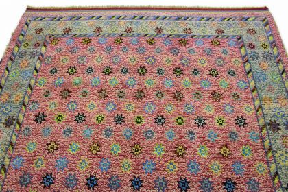 Nomadic Design Teppich Rosa Grün in 270x200 (6 / 10)