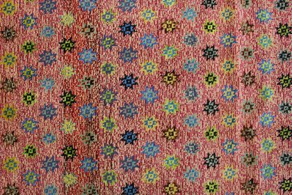 Nomadic Design Teppich Rosa Grün in 270x200 (10 / 10)