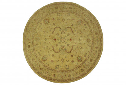 Ziegler Rug Round Beige in 260x260cm (1 / 6) Ziegler Rug Round Beige in 260x260cm (1 / 6)
