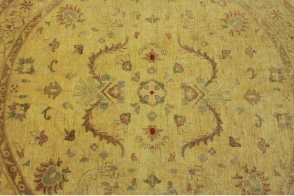 Ziegler Rug Round Beige in 260x260cm (5 / 6) Ziegler Rug Round Beige in 260x260cm (5 / 6)