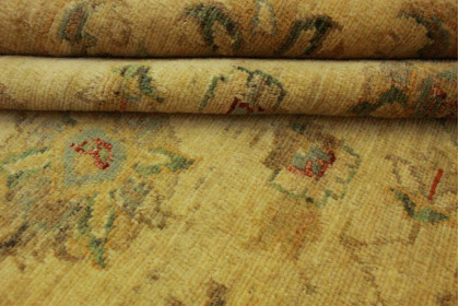 Ziegler Rug Round Beige Brown in 150x150cm (5 / 5)