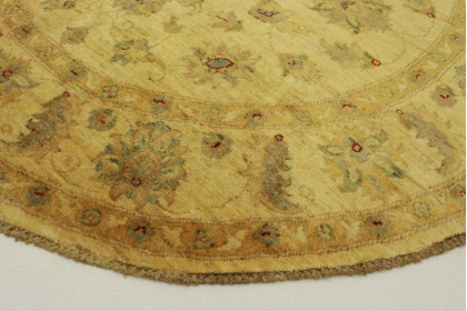 Ziegler Rug Round Beige in 150x150cm (2 / 5) Ziegler Rug Round Beige in 150x150cm (2 / 5)