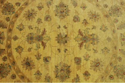 Ziegler Rug Round Beige in 150x150cm (3 / 5) Ziegler Rug Round Beige in 150x150cm (3 / 5)