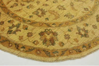 Ziegler Rug Round Beige in 200x200cm (3 / 6) Ziegler Rug Round Beige in 200x200cm (3 / 6)