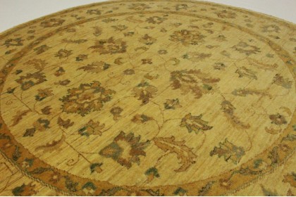 Ziegler Rug Round Beige in 200x200cm (4 / 6) Ziegler Rug Round Beige in 200x200cm (4 / 6)