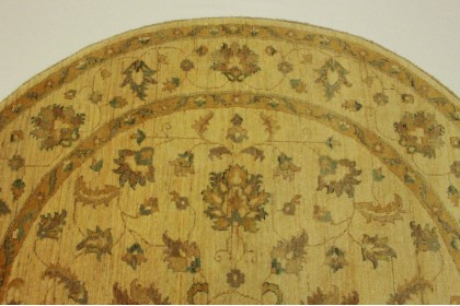 Ziegler Rug Round Beige in 200x200cm (5 / 6) Ziegler Rug Round Beige in 200x200cm (5 / 6)