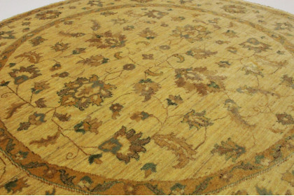 Ziegler Rug Round Beige in 200x200cm (4 / 6) Ziegler Rug Round Beige in 200x200cm (4 / 6)