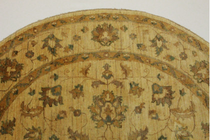 Ziegler Rug Round Beige in 200x200cm (5 / 6) Ziegler Rug Round Beige in 200x200cm (5 / 6)