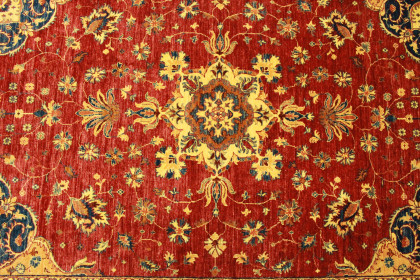 Ziegler Teppich Beige Rot in 320x210 (5 / 6)