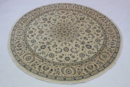 Nain Teppich Rund Beige in 200x200 (2 / 4)