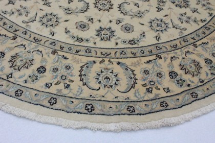 Nain Teppich Rund Beige in 200x200 (3 / 4)