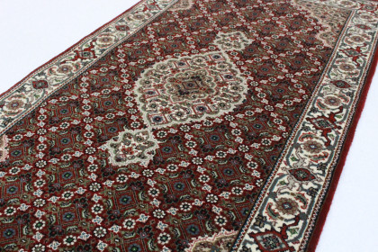 Teppich Rot Beige in 140x70 (3 / 3)