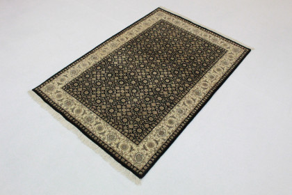 Teppich Weiß Schwarz Beige in 180x120 (2 / 4)