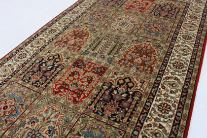 Teppich Blau Rot in 160x90 (4 / 4)