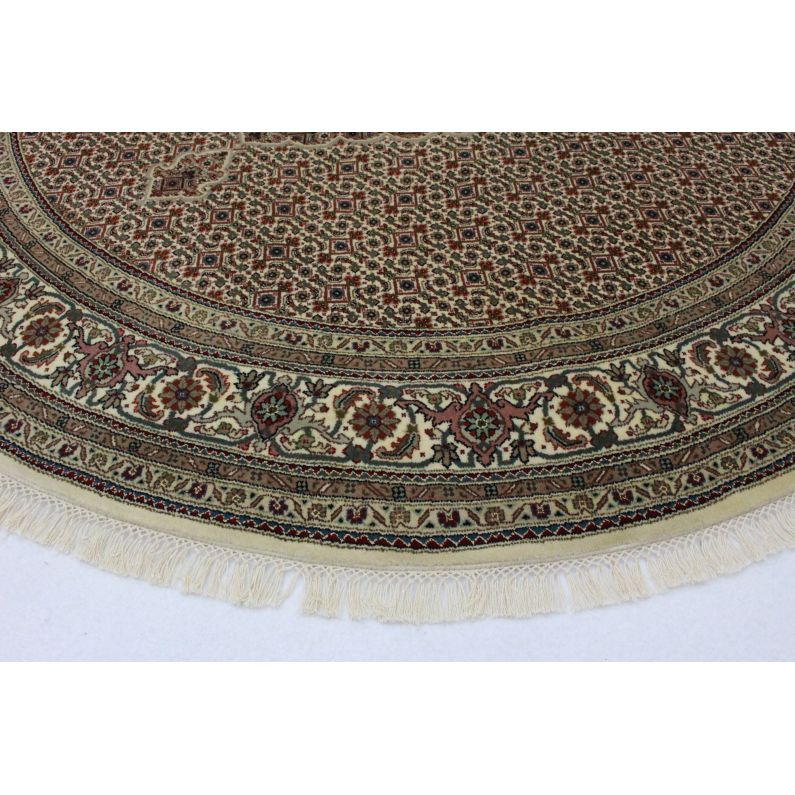 Rug Round Beige in 200x200 (5130-912) - carpetido.de