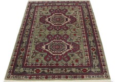 Traditional Vintage Rug Azerbajan in 190x160