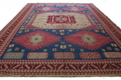 Traditional Vintage Rug Kilim in 450x350 (4 / 6)