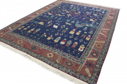 Traditional Vintage Rug Kilim in 360x280 (3 / 8)