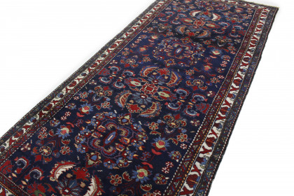 Traditional Vintage Rug Hamadan in 290x130 (5 / 5)