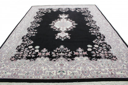 Klassischer Vintage-Teppich Kerman in 370x270 (3 / 4)