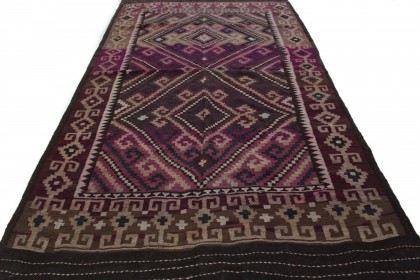 Traditional Vintage Rug Kilim in 350x190 (4 / 5)