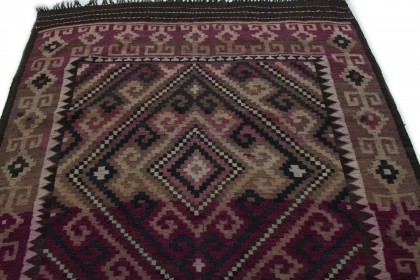 Traditional Vintage Rug Kilim in 350x190 (5 / 5)