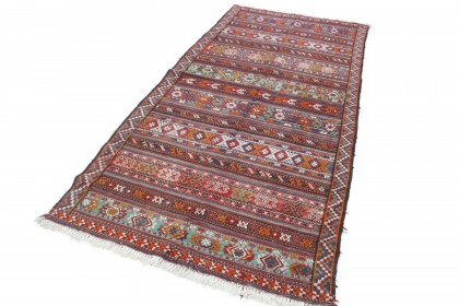 Klassischer Vintage-Teppich Kelim in 300x140 (2 / 7)
