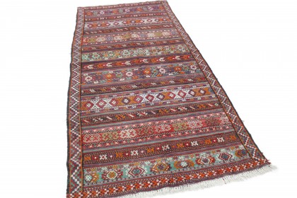 Klassischer Vintage-Teppich Kelim in 300x140 (3 / 7)