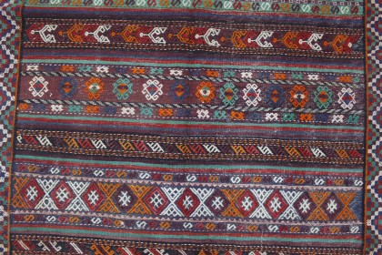 Klassischer Vintage-Teppich Kelim in 300x140 (5 / 7)