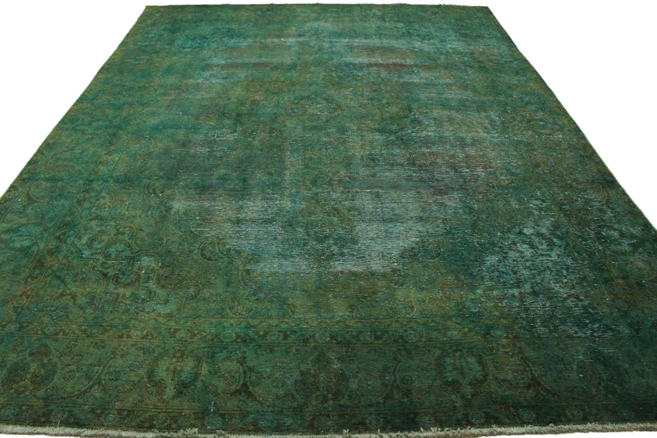 Vintage Rug Green Turquoise in 400x290cm (1001-2462) - carpetido.de