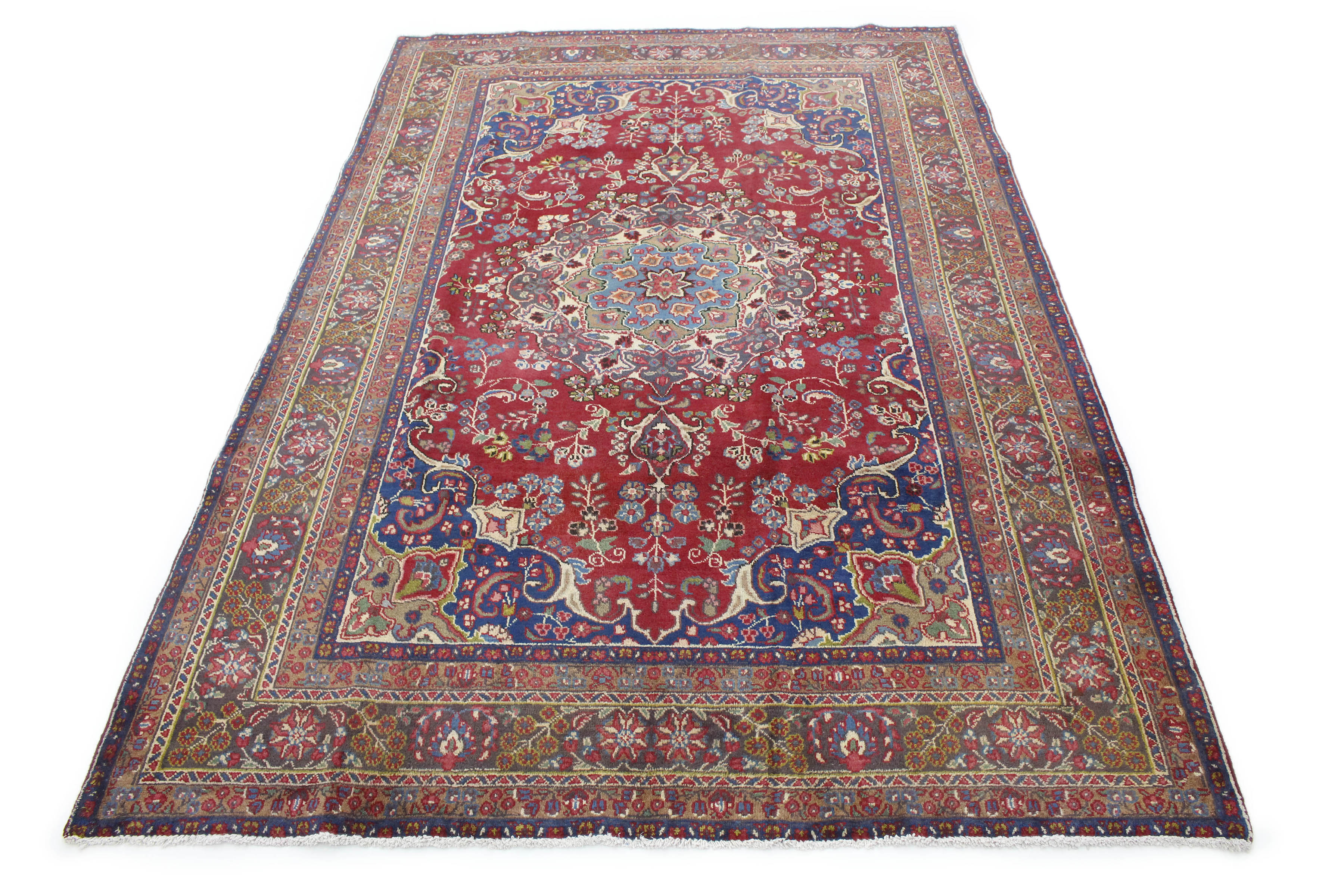 Klassischer Vintage-Teppich Mashad in 290x190 (1201-3955 ...